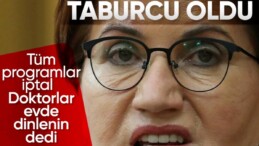 Kürşad Zorlu duyurdu: Rahatsızlanan Meral Akşener birkaç güne görevine dönecek