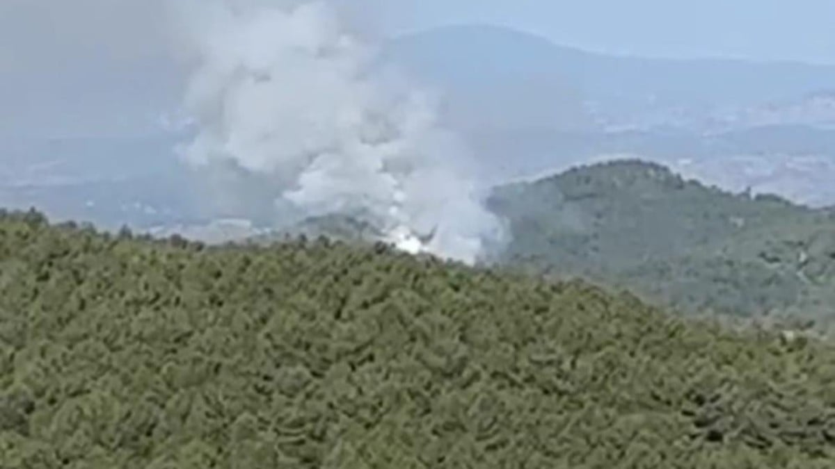 Kütahya’da orman yangını çıktı