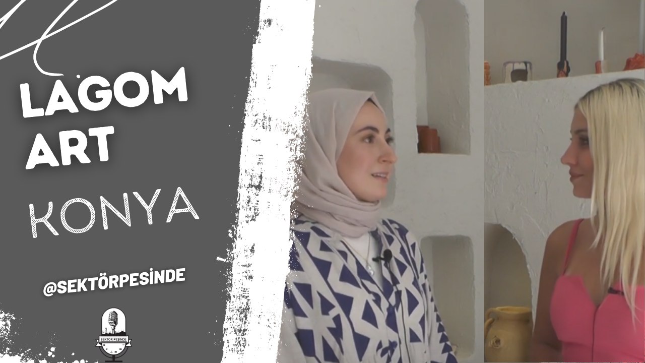 Genç Girişimci Kübra Serin Lagom Sanat Atölyesi’ni Tanıttı
