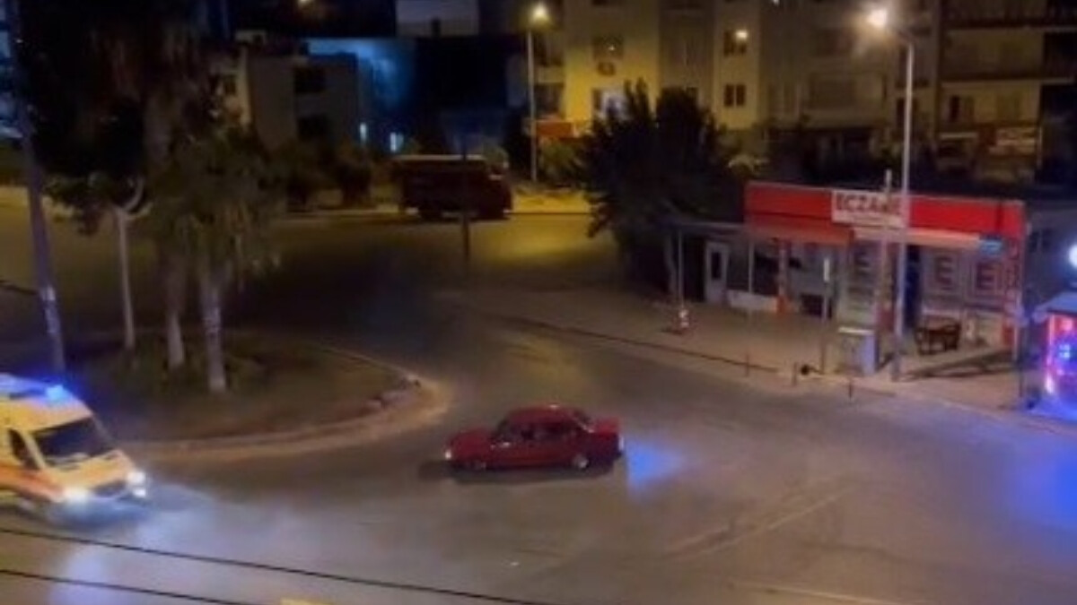 Mersin’de drift atan 2 sürücüye 61 bin 92 lira para cezası