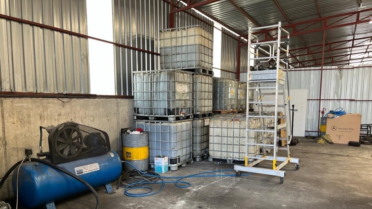 Mersin’de kaçağa geçit verilmiyor! 21 bin litre kaçak akaryakıt ele geçirildi