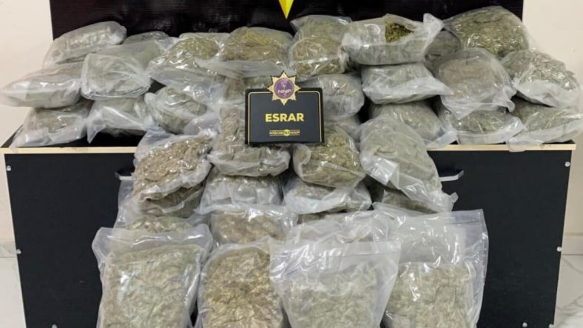 Niğde’de uyuşturucu operasyonu: 39 kilo madde ele geçirildi