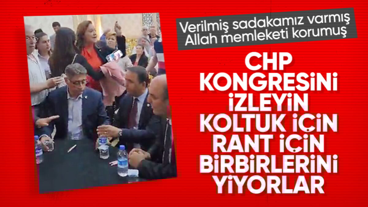 Olaylı CHP Afyonkarahisar kongresinden yeni görüntü: Kaybedeceğini anlayan vekil olay çıkardı