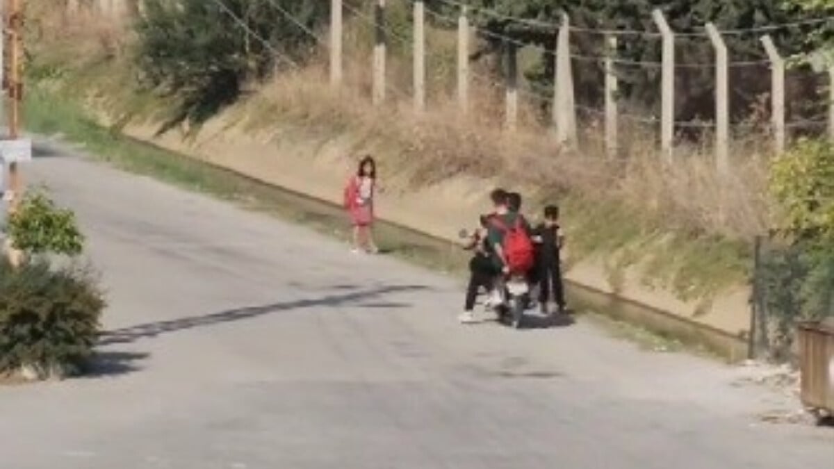 Osmaniye’de çocukların üzerine motosikleti süren şahsa para cezası