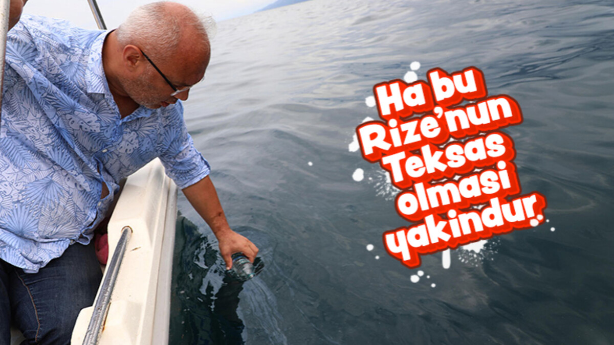 Rize Çayeli petrol arama çalışmaları!  Petrol potansiyelinin belirlenmesi için örnekler alındı