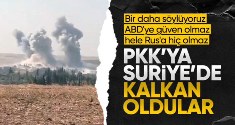 Rusya, PKK ile çatışan aşiretleri bombaladı