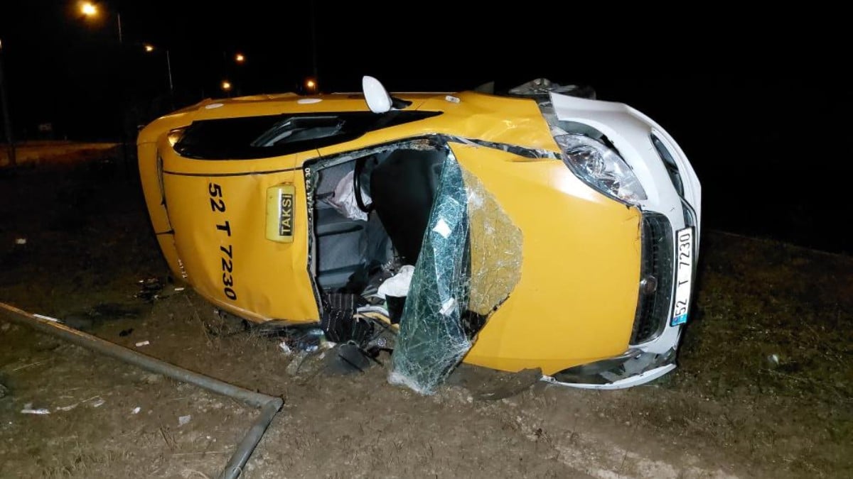 Samsun’da cenaze dönüşü korkunç kaza