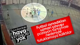 Samsun’daki halı sahada savcılarla tartışan uzman çavuş silah taşıyamayacak!