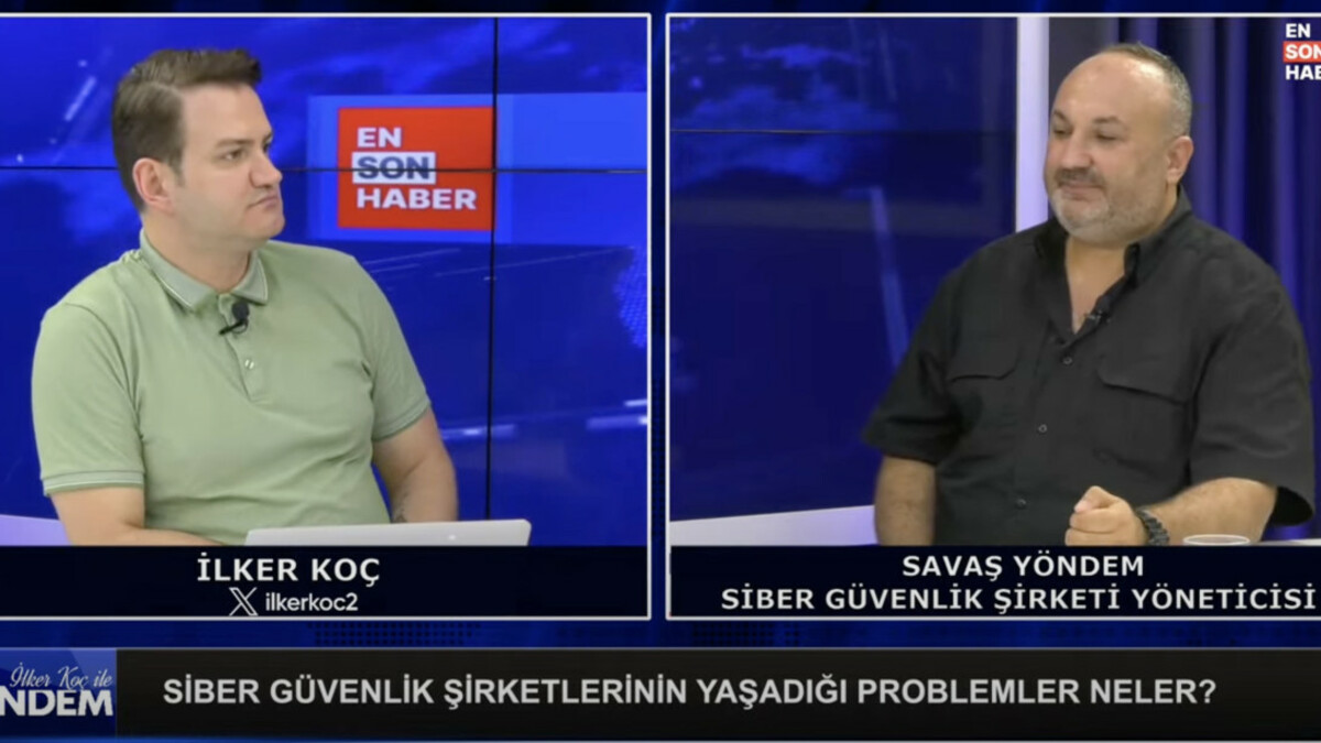 Savaş Yöndem şirketlerin siber güvenlik önlemlerini tek tek anlattı