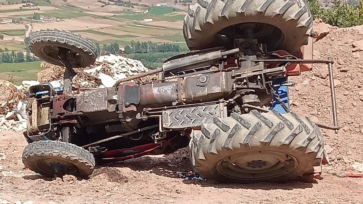 Tokat’ta traktör kazası: 1 ölü 1 yaralı