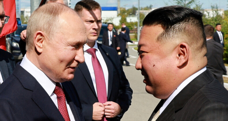 Vladimir Putin ile Kim Jong-un Rusya’da görüştü