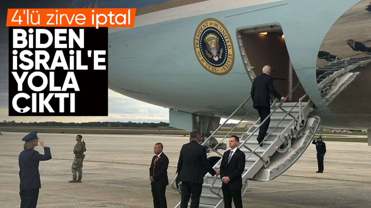 ABD Başkanı Joe Biden, İsrail’e gidiyor