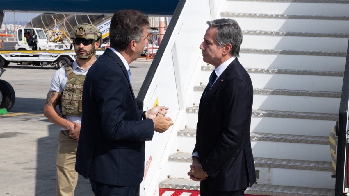 ABD Dışişleri Bakanı Blinken İsrail’de: ‘Yanınızdayız’ mesajı verdi