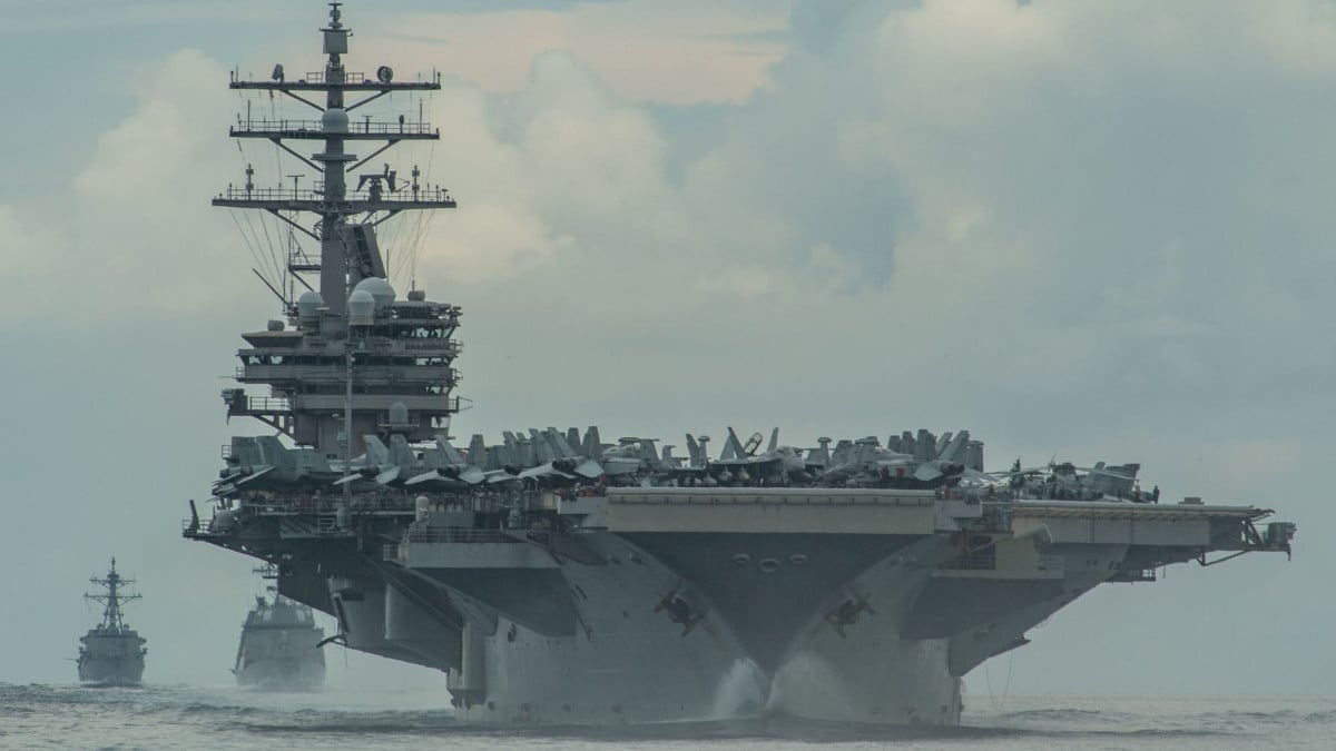 ABD uçak gemisi Eisenhower, İran’ın güneyindeki Basra Körfezi’nde konuşlandırılacak