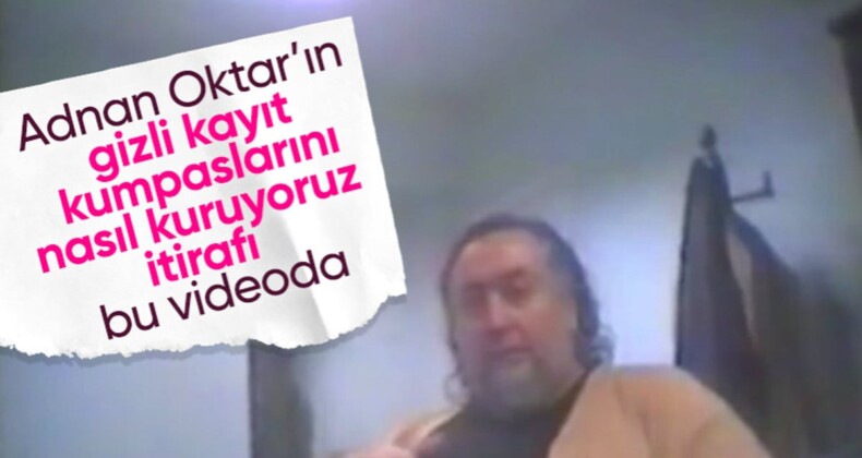 Adnan Oktar’ın Kedicik kumpası! Kendi ağzından itiraf etti…