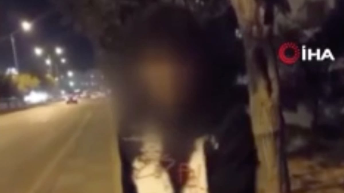 Ankara’da Atatürk ve Allah’a hakaret etti! Videoya çeken kadına saldırdı…