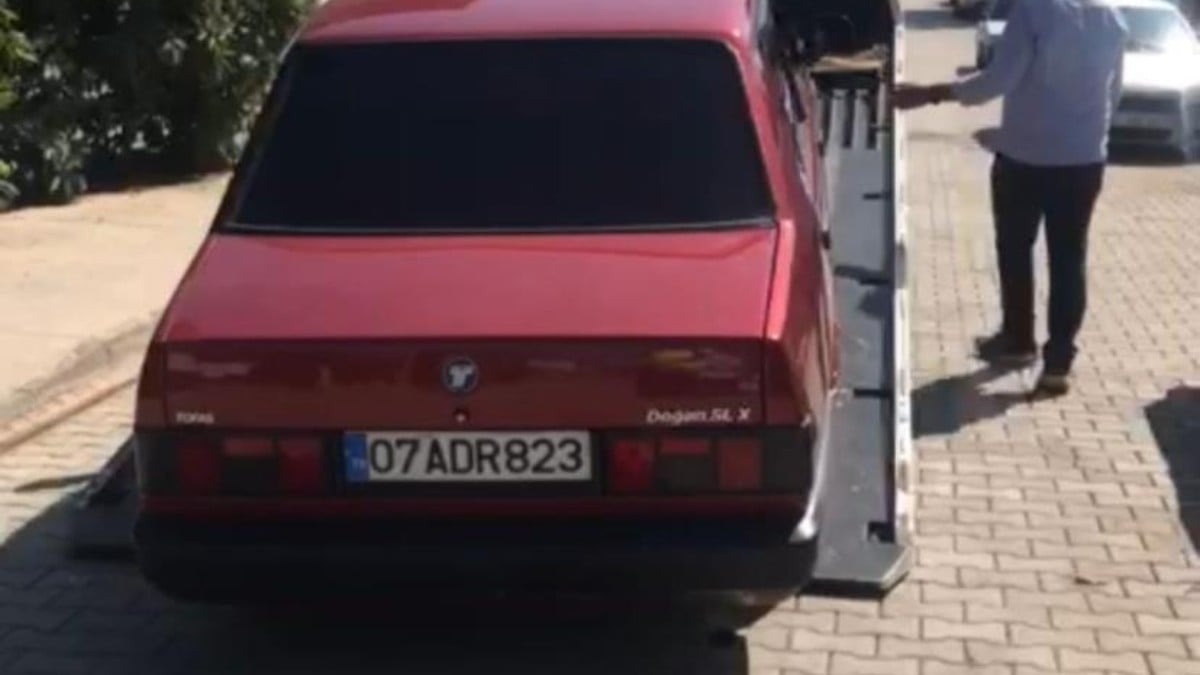 Antalya’da 15 yaşındaki sürücüye 13 bin lira ceza kesildi