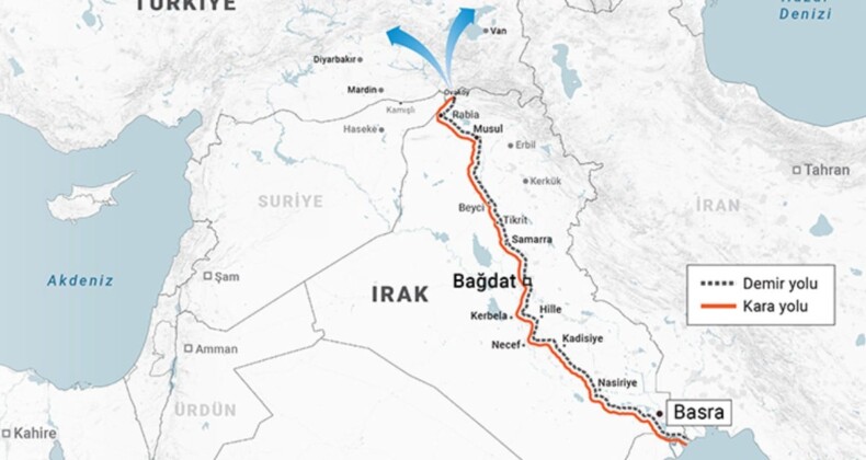 Basra Körfezi’nden Türkiye’ye: Kalkınma Yolu Projesi başladı