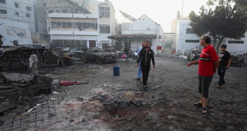 Batı basınında İsrail’in hastane saldırısını örtbas etme çabaları