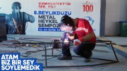 Beylikdüzü’nde Cumhuriyet kutlamaları heykel sempozyumu ile başladı