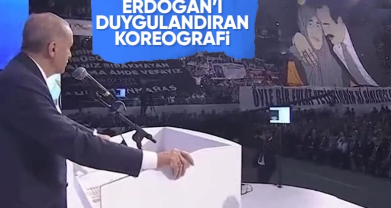 Büyük kongrede duygusal anlar! Cumhurbaşkanı Erdoğan ve annesinin koreografi gösterisi yapıldı…