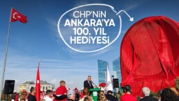 CHP’li Çankaya Belediyesi’nden, Cumhuriyet’in 100. yılına özel Atatürk Anıtı