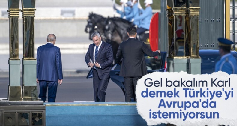 Cumhurbaşkanı Erdoğan Avusturya Başbakanı Nehammer ile bir araya geldi