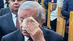 Devlet Bahçeli’nin destek açıklamasının ardından Celal Adan gözyaşlarını tutamadı