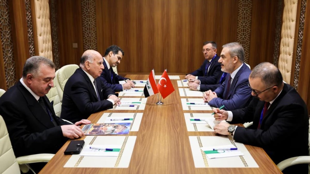 Dışişleri Bakanı Fidan, Iraklı mevkidaşı ile görüştü