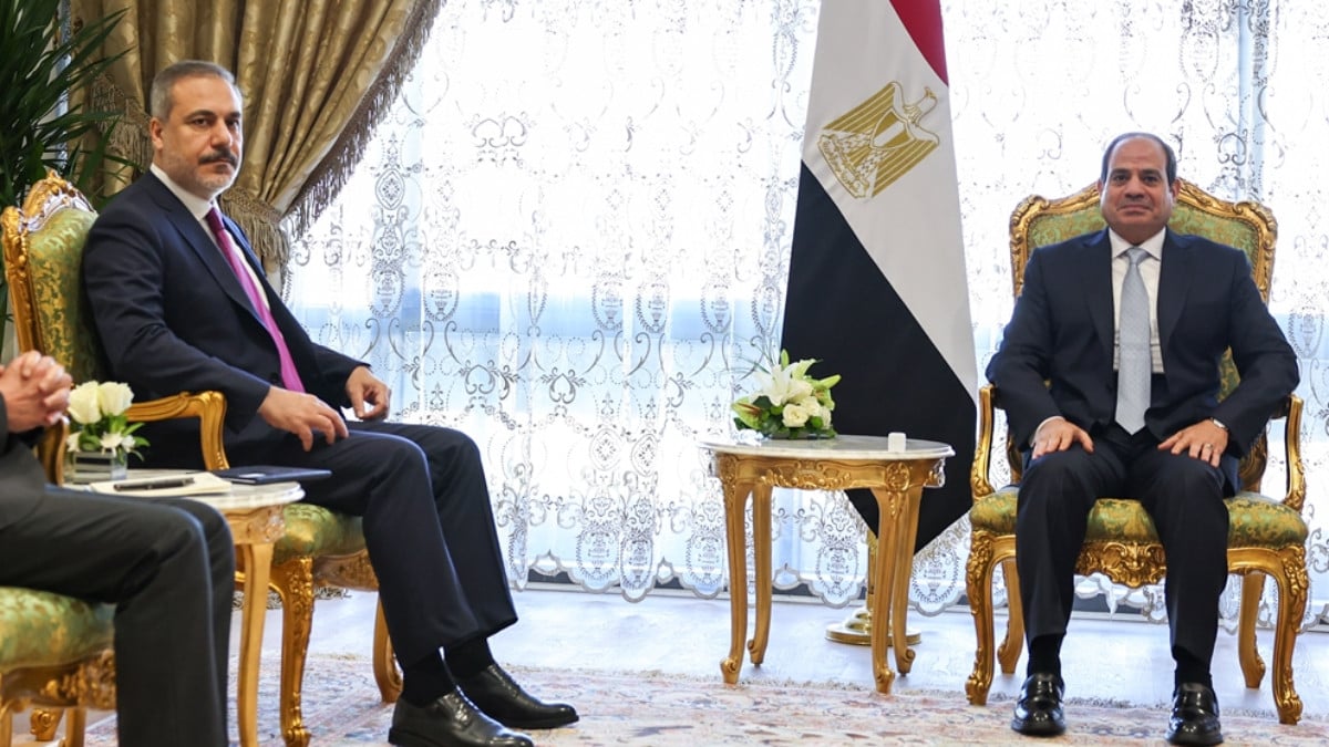 Dışişleri Bakanı Fidan, Mısır Cumhurbaşkanı Sisi’yle görüştü