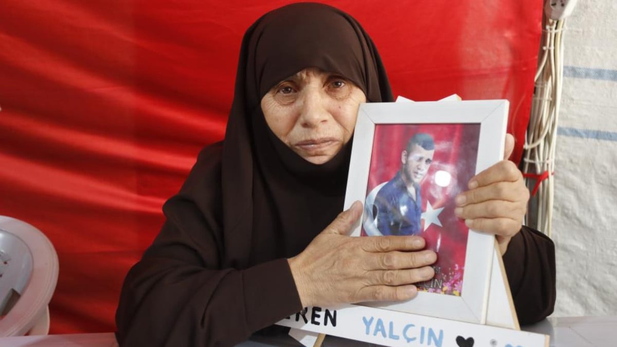 Diyarbakır’da evlat nöbetinde bin 513’üncü gün