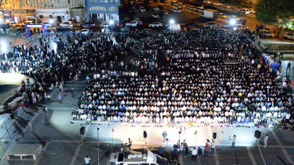 Diyarbakır’da hayatını kaybeden Filistinliler için gıyabi cenaze namazı