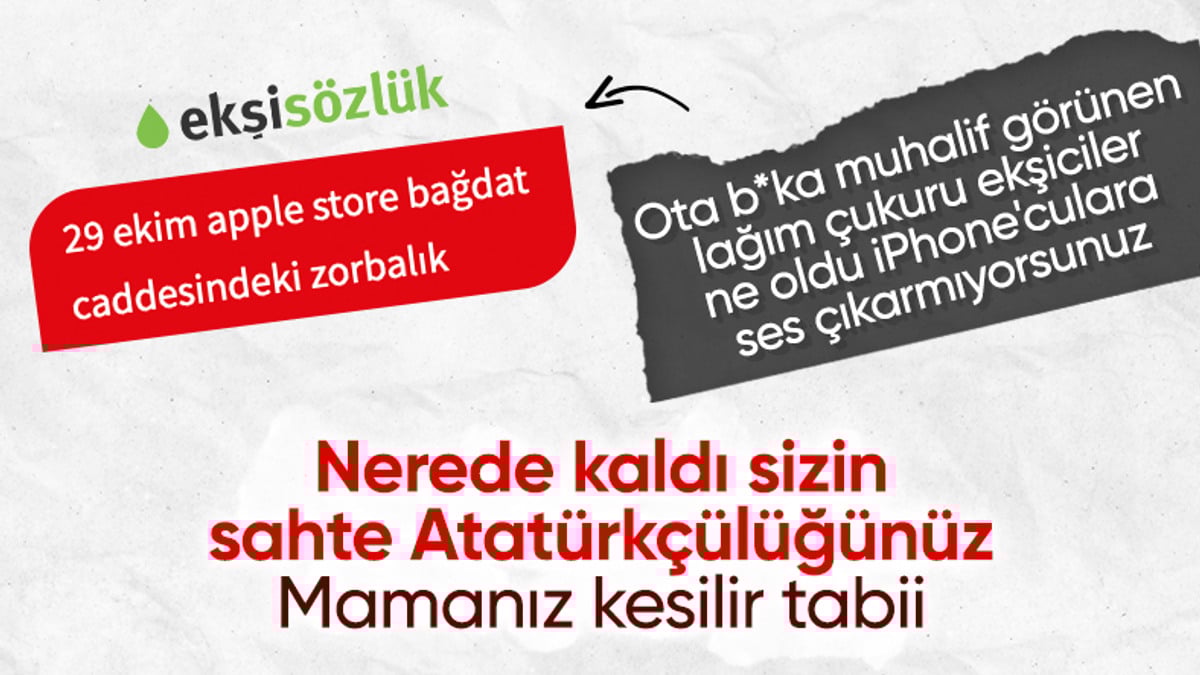 Ekşi Sözlük, Türk bayrağı asmayan Apple’a neden sahip çıkıyor? İşte sebebi..