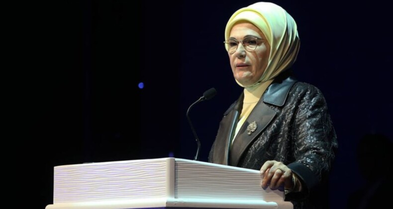 Emine Erdoğan’dan İsrail’e tepki: Gazze’de uçurtmalar uçmalı bombalar değil