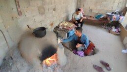 Filistinlilerin ekmek krizi! Kil fırınlar yeniden kullanılmaya başlandı