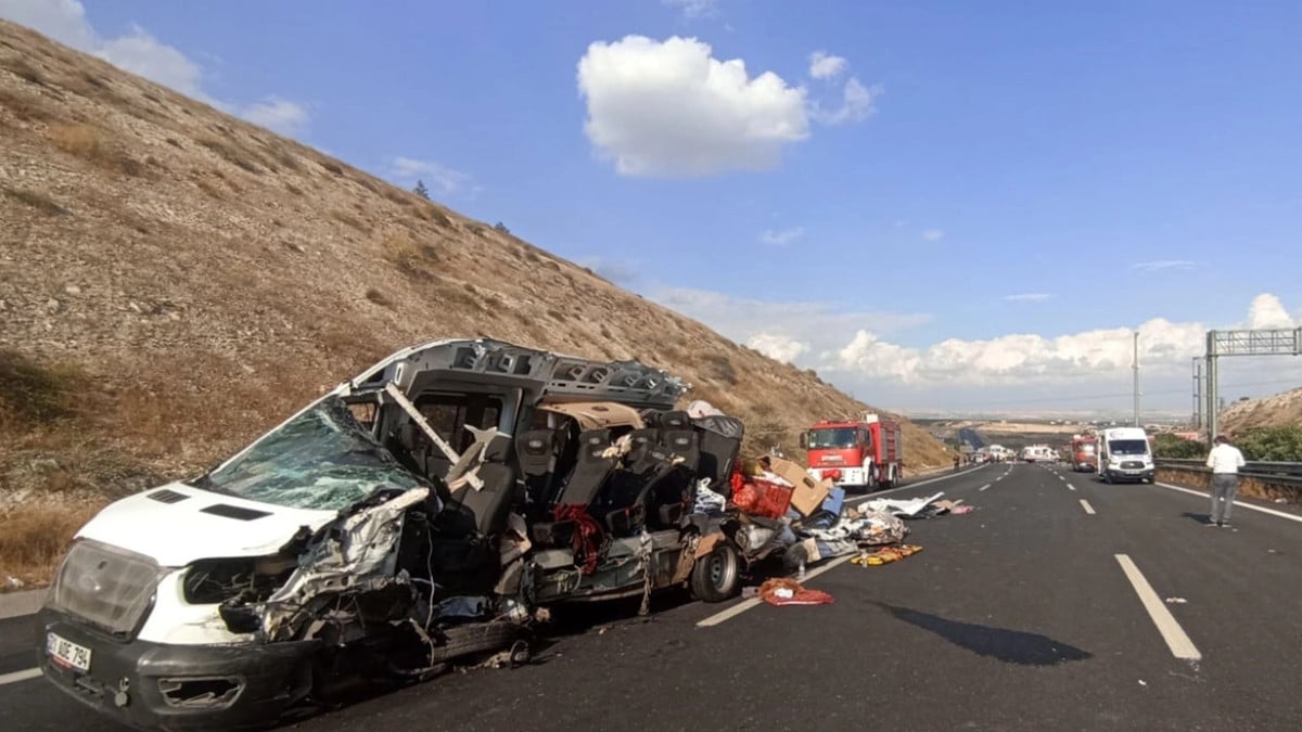 Gaziantep – Şanlıurfa otobanında kaza