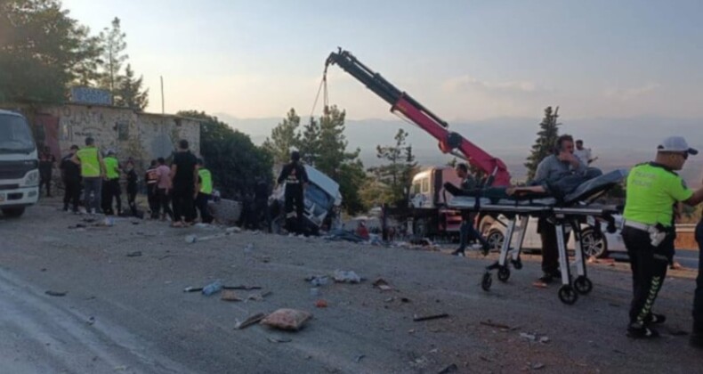 Gaziantep’te 6 kişinin öldüğü kazada kamyon şoförü tutuklandı