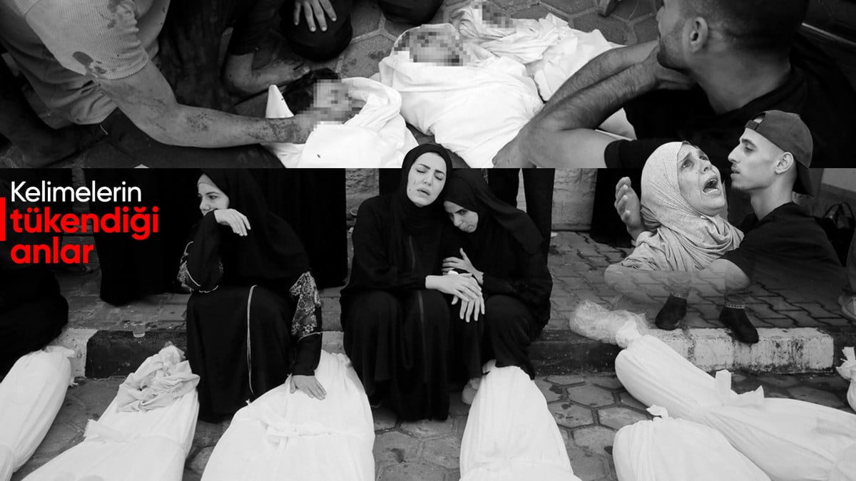 Gazze’de acının vücuda bürünen halleri gözler önüne serildi