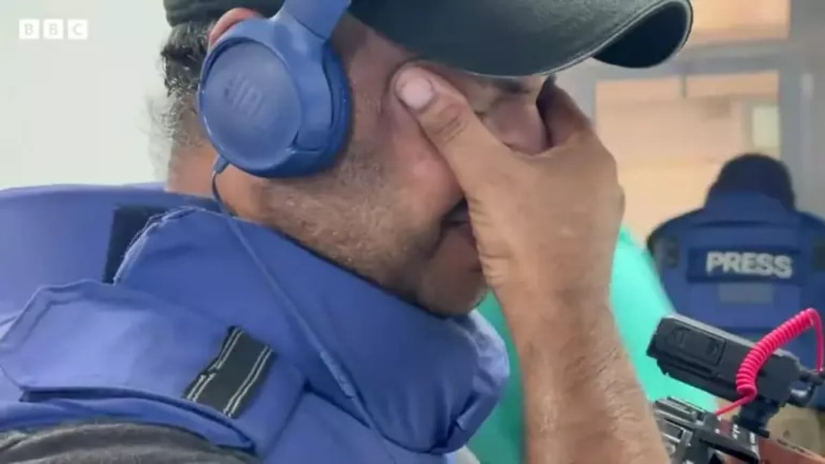 Gördüklerine dayanamadı! Gazze’de hastaneye giden BBC muabirinin zor anları