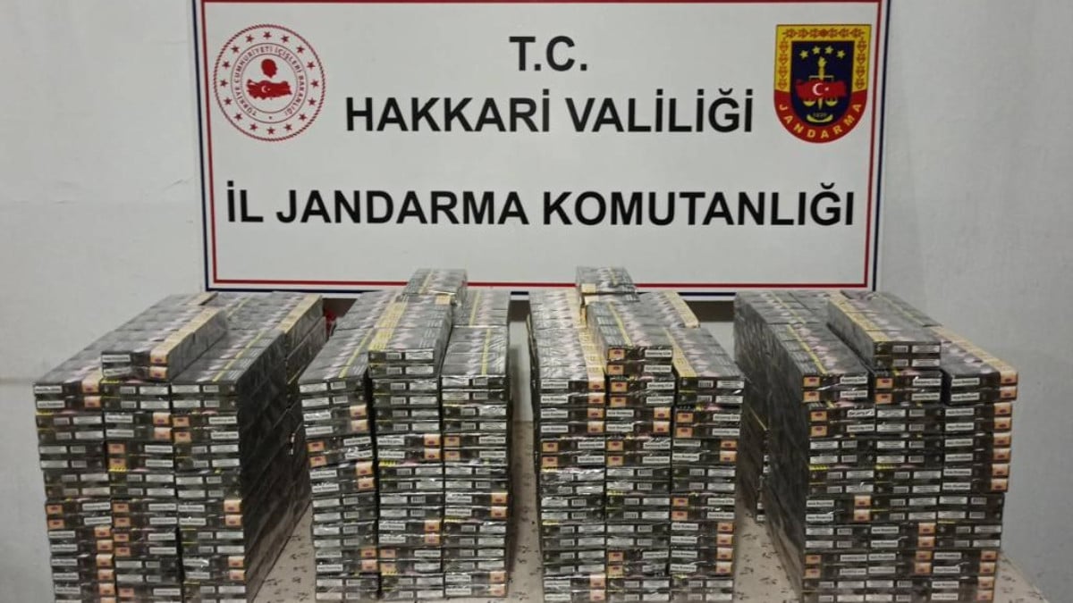 Hakkari’de kaçakçılık operasyonu! 17 kişi yakalandı