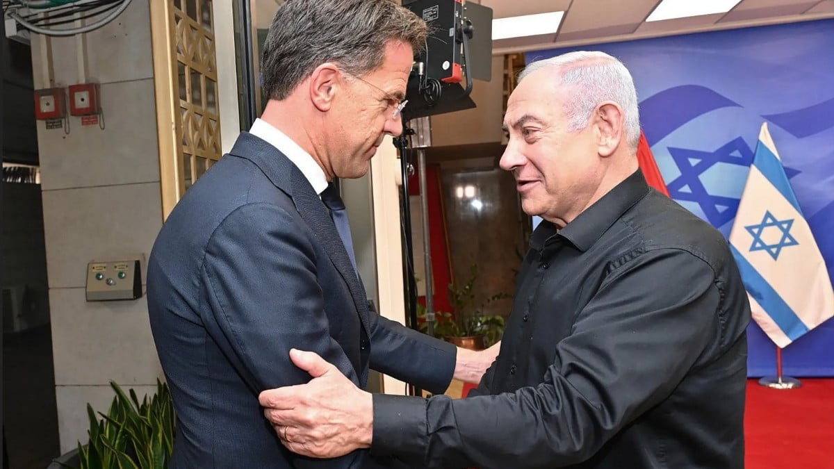 Hollanda Başbakanı Rutte, İsrail Başbakanı Netanyahu ile bir araya geldi