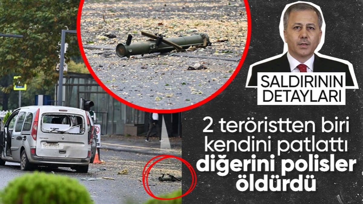 İçişleri Bakanı Ali Yerlikaya açıkladı! ‘2 terörist bombalı saldırı eyleminde bulundu’