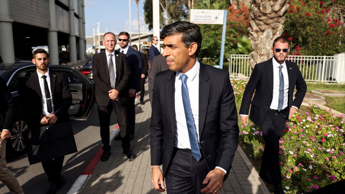 İngiltere Başbakanı Rishi Sunak İsrail’de