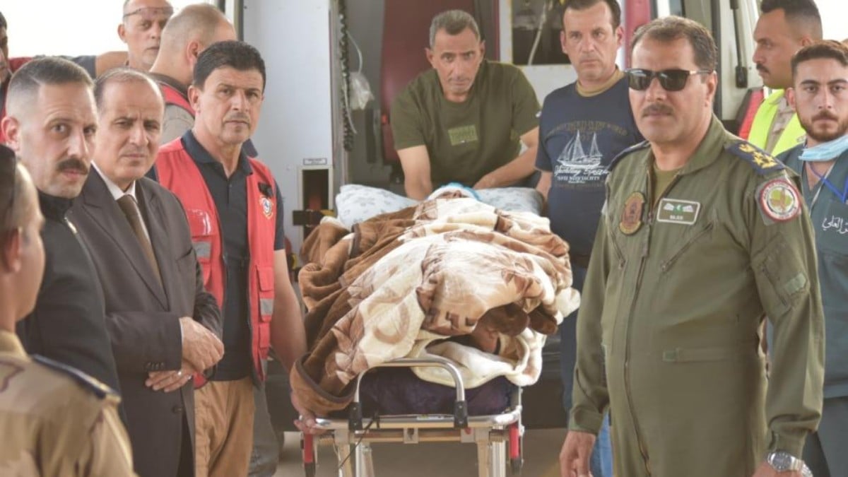 Irak’ta yangın faciası: 20 yaralı Türkiye’ye getirildi