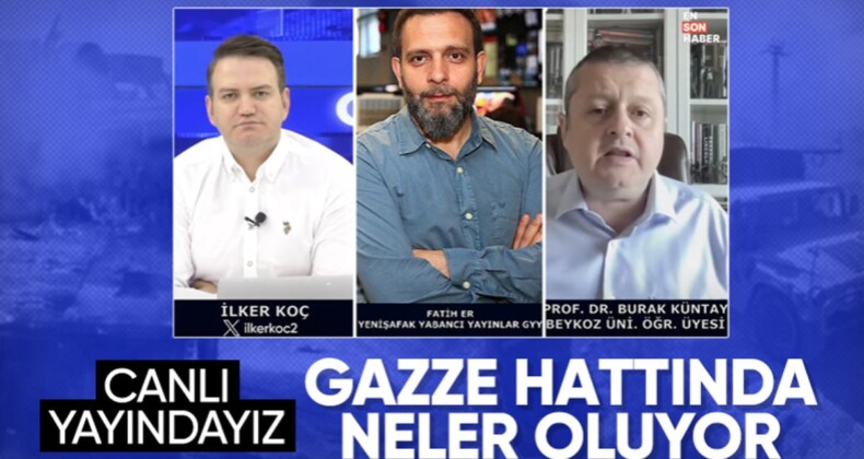 İsrail-Gazze hattında gerilim: Ensonhaber canlı yayınında son durum