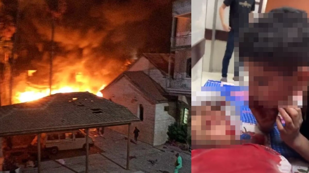 İsrail saldırısından yürek burkan görüntüler! Ağır yaralanan kardeşine Kelime-i Şehadet öğretiyor