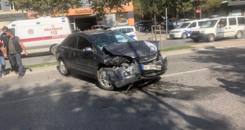 İstanbul’da ışık ihlali kazaya neden oldu