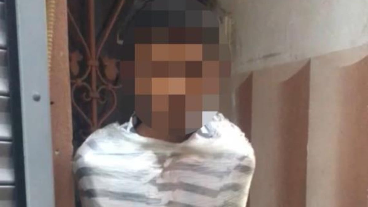 İstanbul’da motosiklet sahibinin intikamı! Yakaladığı hırsızı streç filme sardı