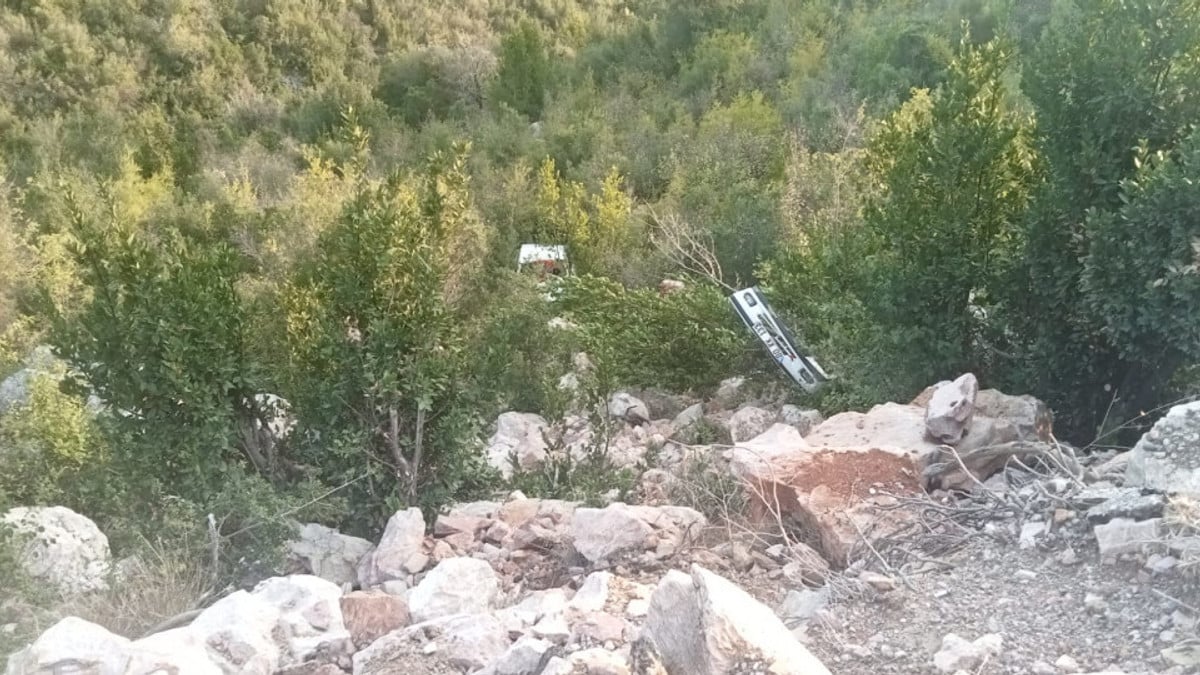 Kahramanmaraş’ta otomobil 30 metrelik uçuruma yuvarlandı: 1 ölü