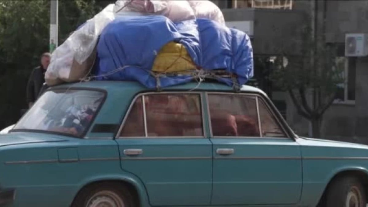 Karabağ’dan Ermenistan’a geçenlerin sayısı 100 bin 617’ye yükseldi